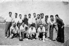 Equipo de futbol anos 40